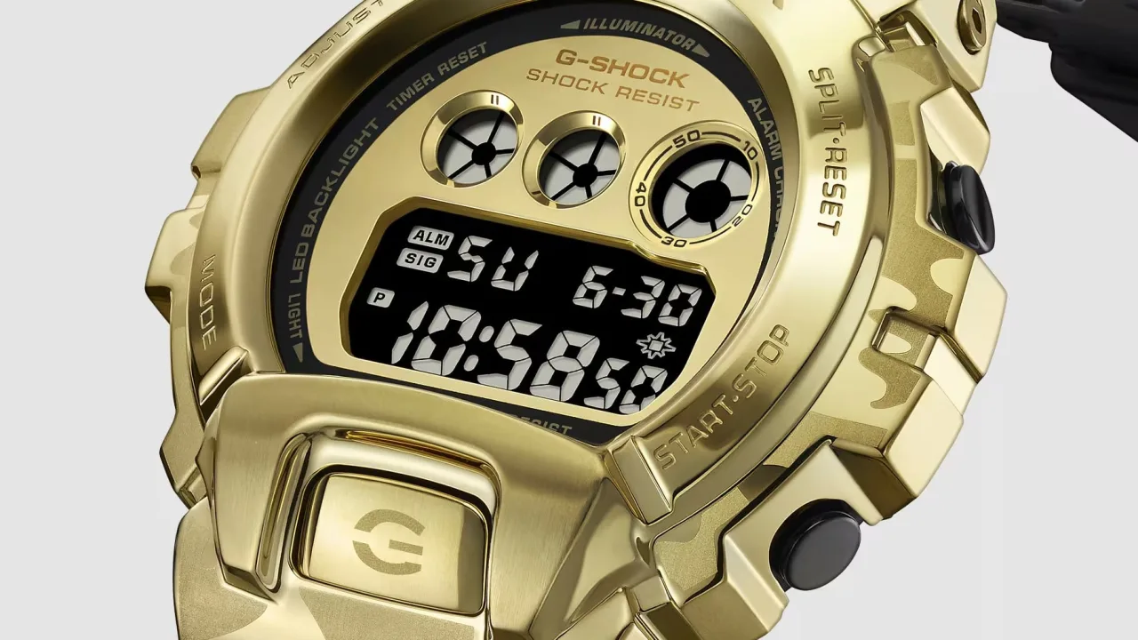 Casio launches four gold-accented Bold Camo G-Shock watches in the US