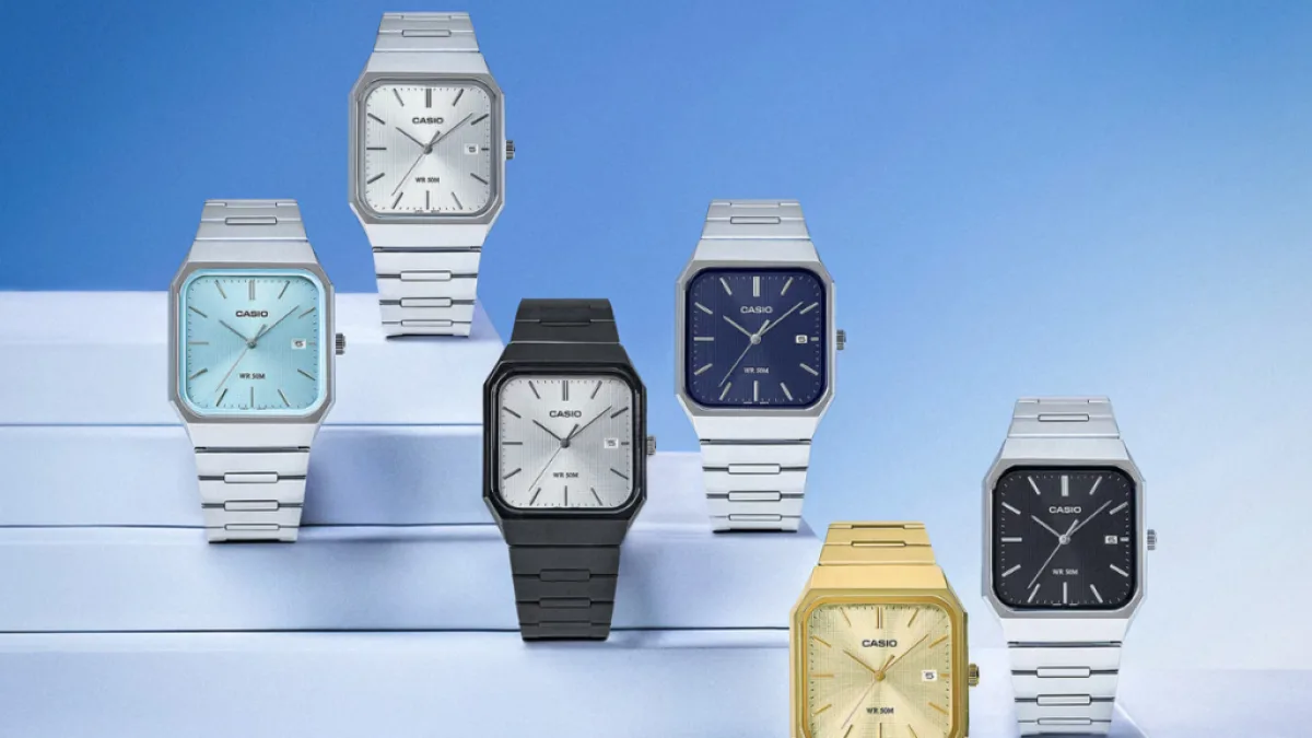 Casio launches four new MTP-B185 series watches in the US