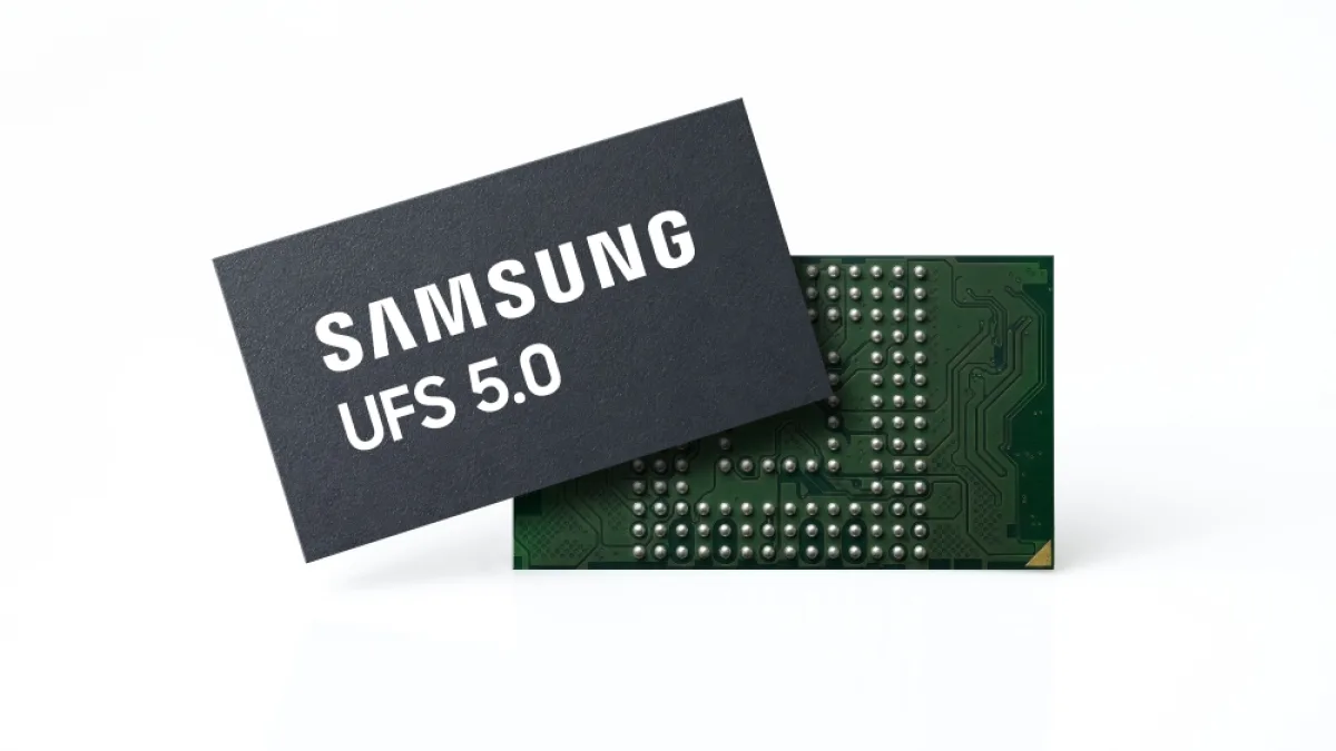 Faster AI, quicker apps: Samsung reveals its first UFS 5.0 storage solution